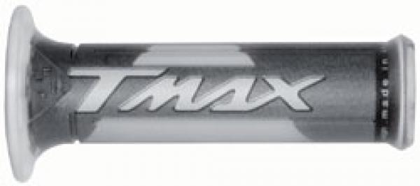 Ariete Lenker-Griffgummisatz Standard Grips T Max logoschwarz/silber 120mm Ende offen