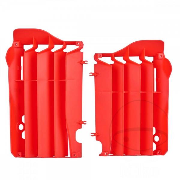 Kühlerlamellen Protektoren, rot