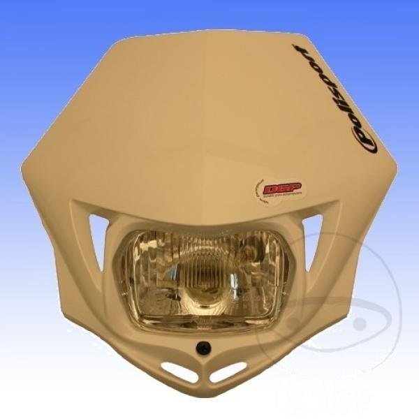 Scheinwerfermaske MMX, weiss