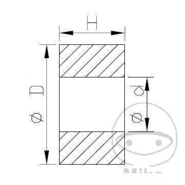 Gleitbuchsen für Kolbenstange 10x17x12 Kayaba