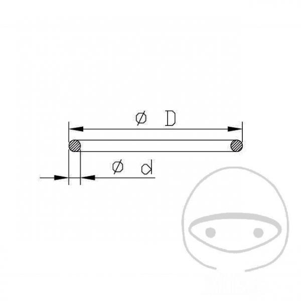 O-Ring für Druckstufe 1.5x25 Kayaba