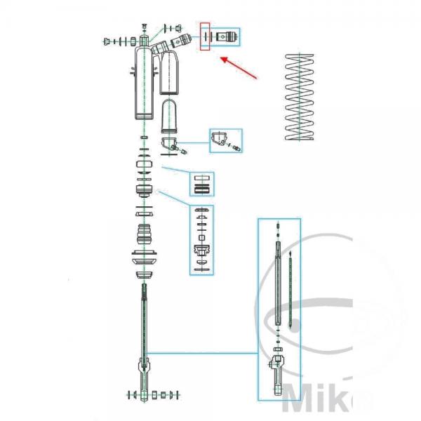 O-Ring für Druckstufe 1.5x25 Kayaba