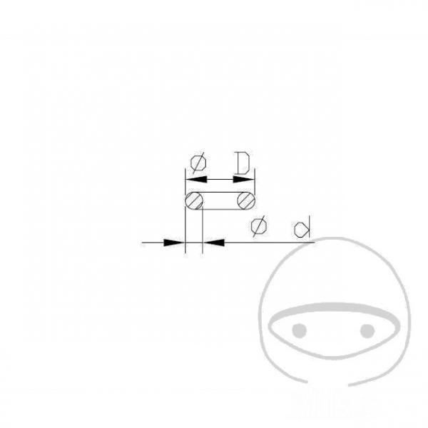 O-Ring für Entlüftungsschraube 1.8x6.5 Kayaba