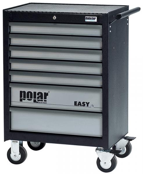 Polar Werkzeugwagen EASY, 7 Schubladen