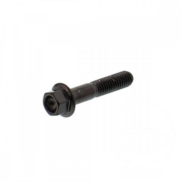 6 Kant Schraube M6x1.00 35mm Edelstahl A4 schwarz