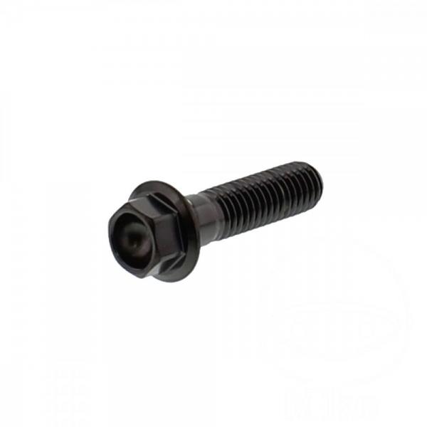 6 Kant Schraube M8x1.25 32mm Edelstahl A4 schwarz