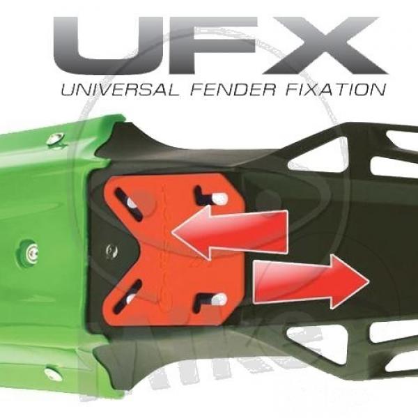 Schutzblech vorne universal weiss FREE FLOW