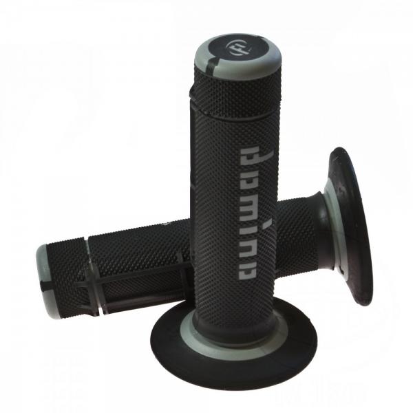 Griffgummi schwarz/grau D.22mm, L.118mm geschlossen