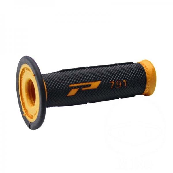 Griffgummi orange/schwarz D.22/25mm. L.115mm geschlossen