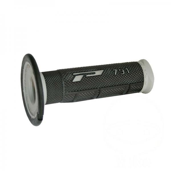 Griffgummi grau/schwarz D.22/25mm. L.115mm geschlossen