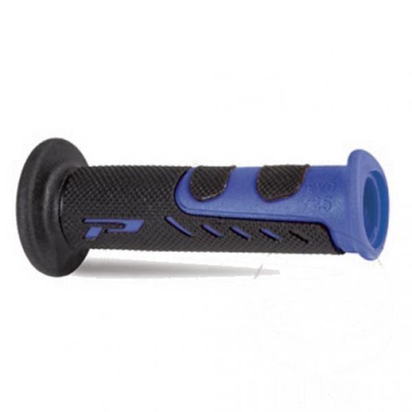 Griffgummi schwarz/blau D.22mm. L.122mm geschlossen