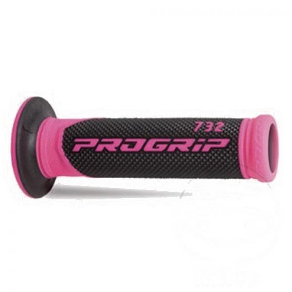 Griffgummi schwarz/pink D.22mm. L.125mm geschlossen