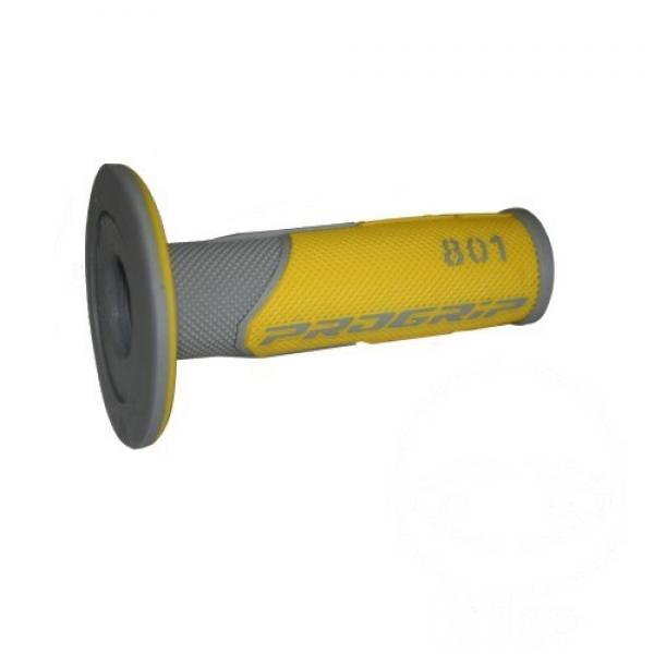 Griffgummi grau/gelb D.22mm. L.115mm geschlossen