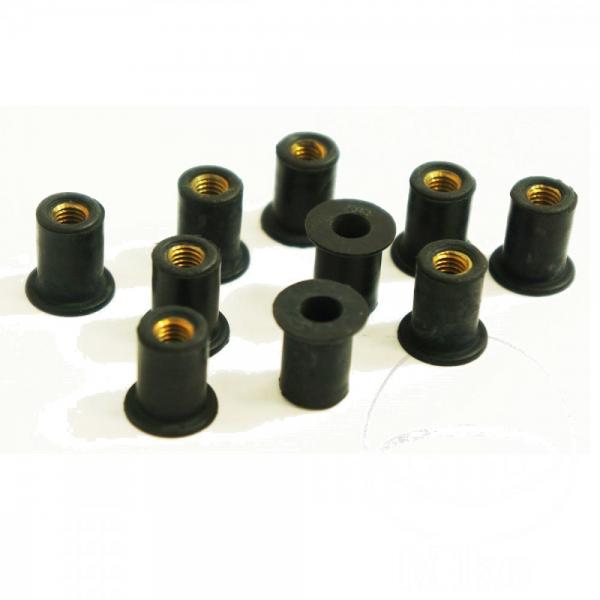 Gummimuttern Satz M5X0.8 14mm