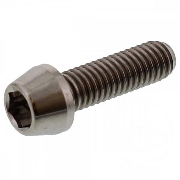 Zylinderschraube konisch M6x1.00 20mm Titan