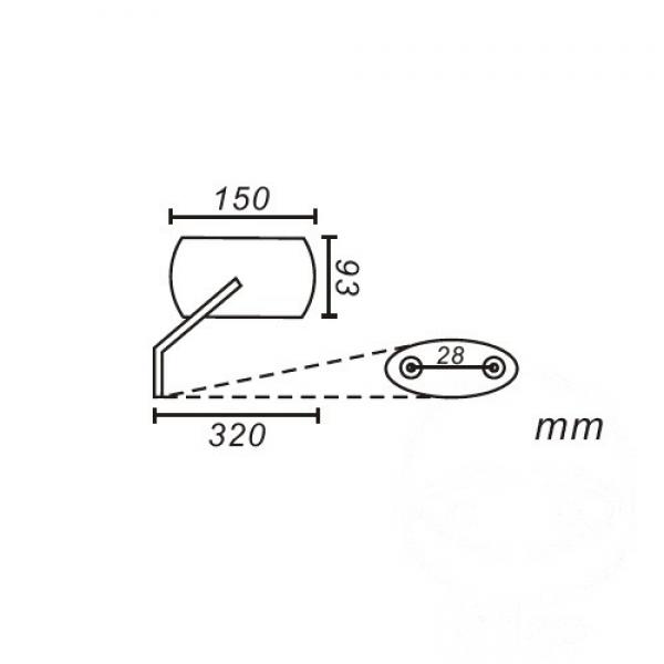 Spiegel schwarz rechts Orion