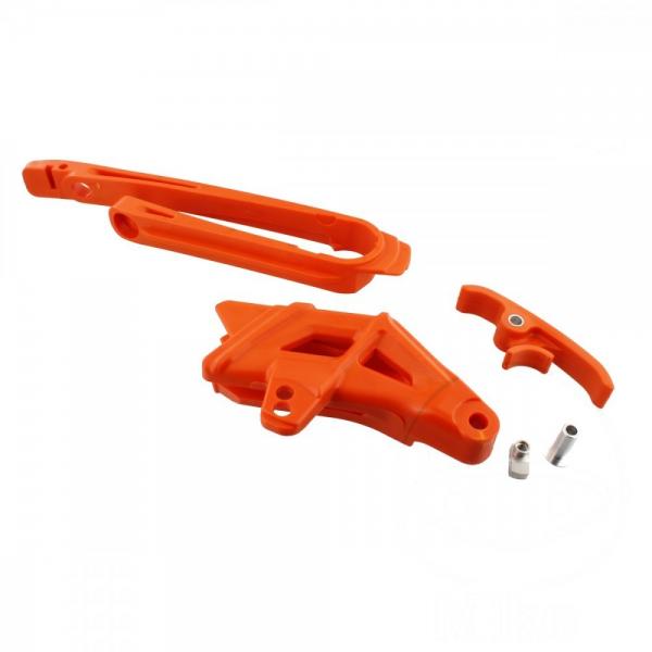 Kettenführung Satz orange