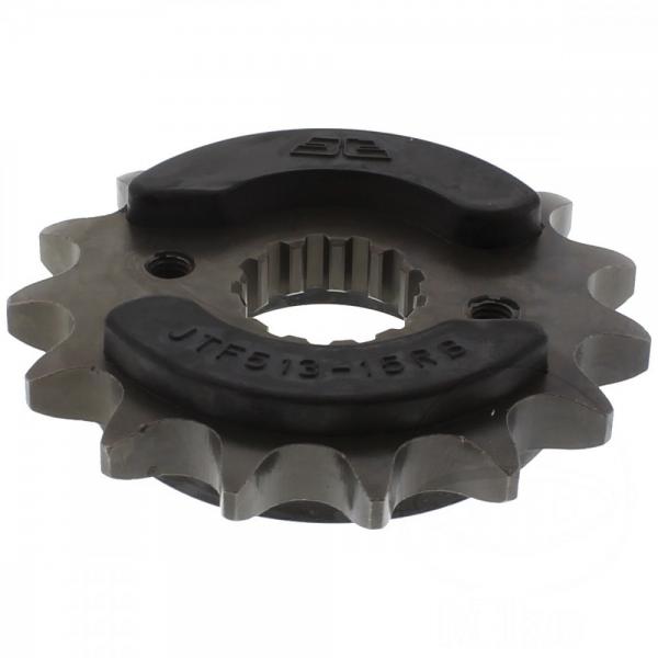 Ritzel JTF513-15RB Teilung 530 gummiert Innendurchmesser 21.6/25