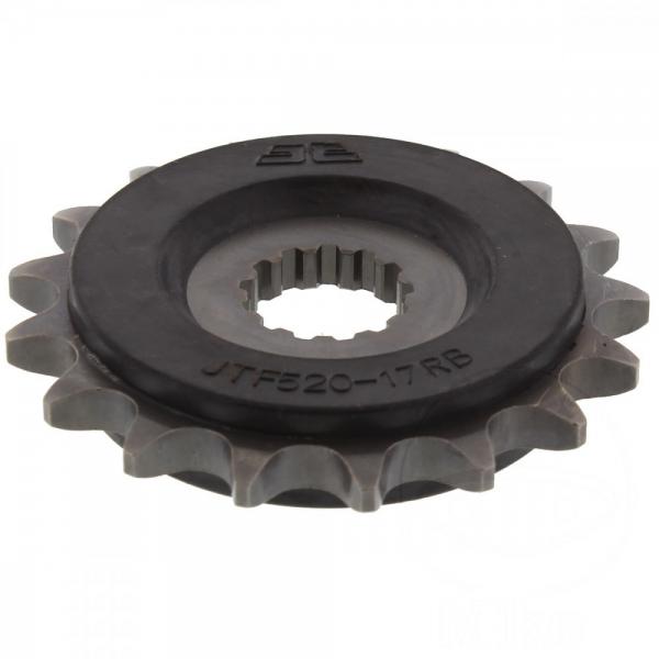Ritzel 17Z Teilung 525 gummiert Innendurchmesser 21.7/25