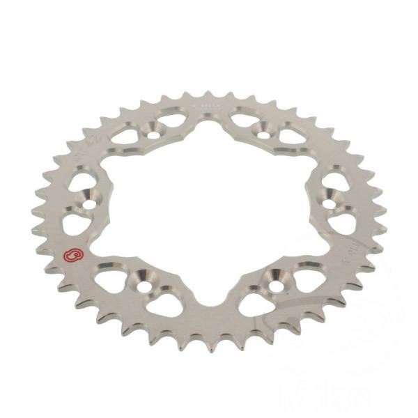 Alu-Kettenrad 42Z Teilung 520 silber Sitta Innendurchmesser 125 Lochkreis 150