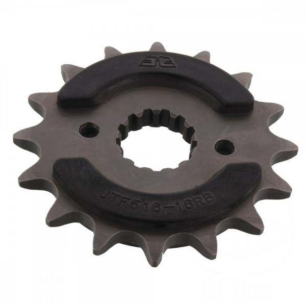 Ritzel 16Z Teilung 520 gummiert Innendurchmesser 21.6/25