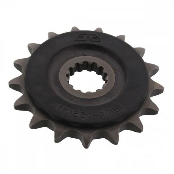 Ritzel 17Z Teilung 525 gummiert Innendurchmesser 21.6/25
