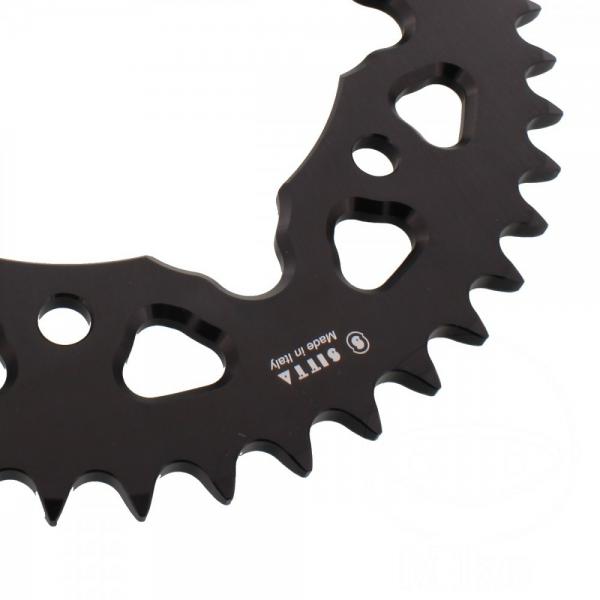 Alu-Kettenrad 46Z Teilung 520 schwarz Sitta Innendurchmesser 134 Lochkreis 160