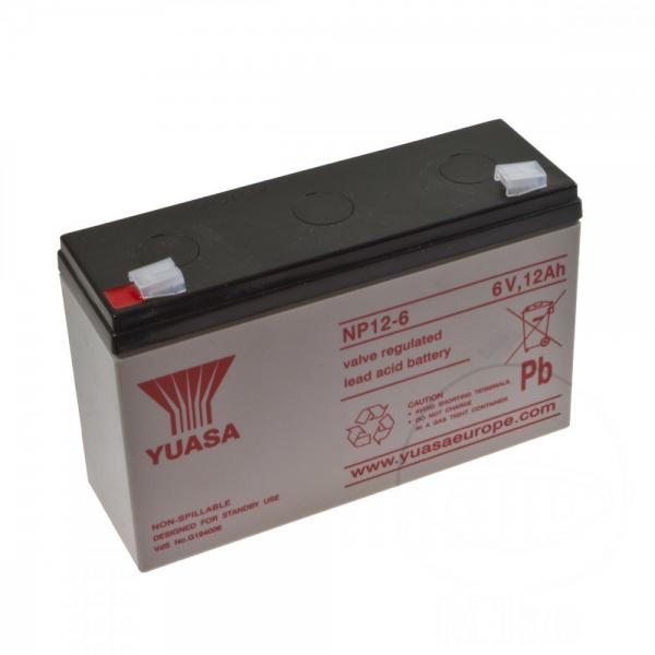 Gerätebatterie NP 12-6 Yuasa