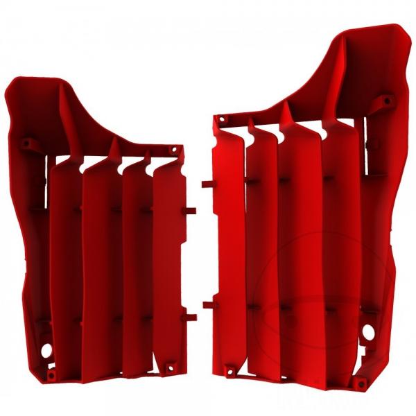 Kühlerlamellen Satz rot 04