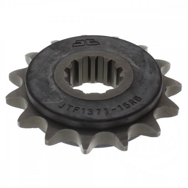 Ritzel 15Z Teilung 525 gummiert Innendurchmesser 24/28