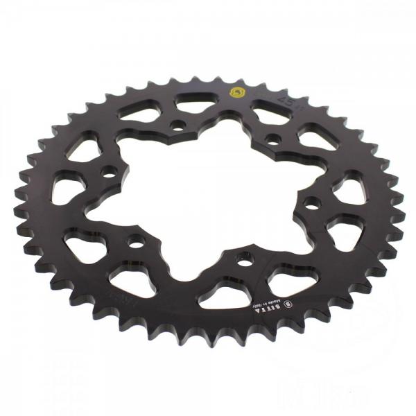 Alu-Kettenrad 45Z Teilung 525 schwarz Sitta Innendurchmesser 106 Lochkreis 125