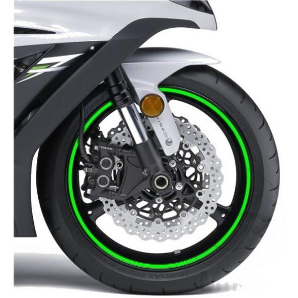 Reflective Strips grün Breite 7 mm Länge 6M