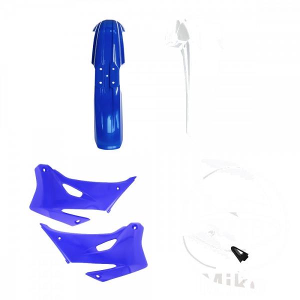 Komplettkit blau 98/weiß