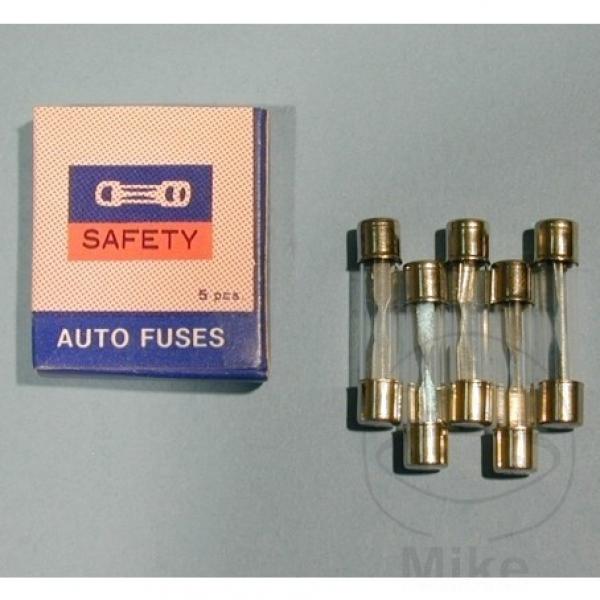 Glassicherung 30 mm 15A Inhalt 5 Stück