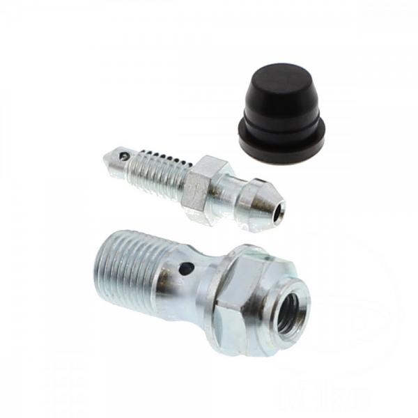 Entlüfterschraube für Bremssattel vorne  mit Ventil   M10 x 1.00 mm