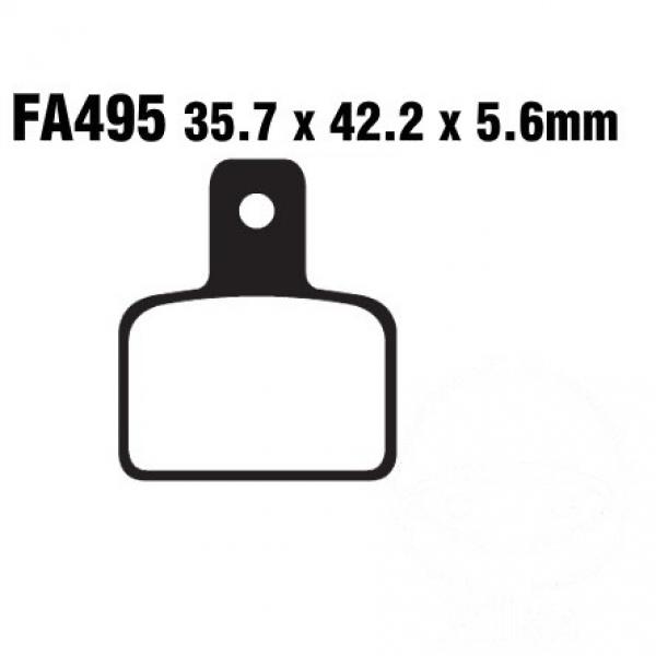 Bremsklotz hinten Standard EBC