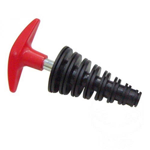 Auspuffstopfen für 2Takt Anlagen, schwarz, 10-35mm