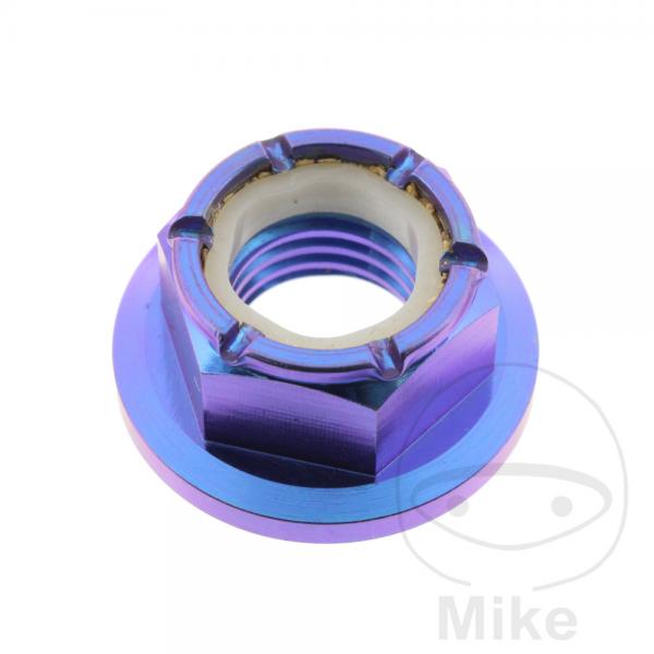 Bundmutter selbstsichernd Pro Bolt, M10 x 1.25mm Titan violett TINYNFL10FP