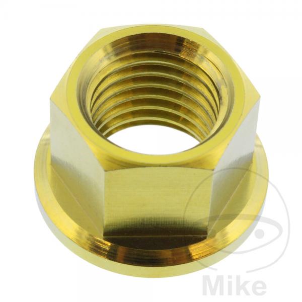 Mutter Kettenrad Pro Bolt, M12x1.50mm Titan gold TISPN12CG