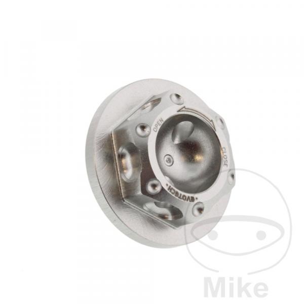 Öleinfüllschraube alu Evotech, 18x1.5mm silber OFC-14-Si