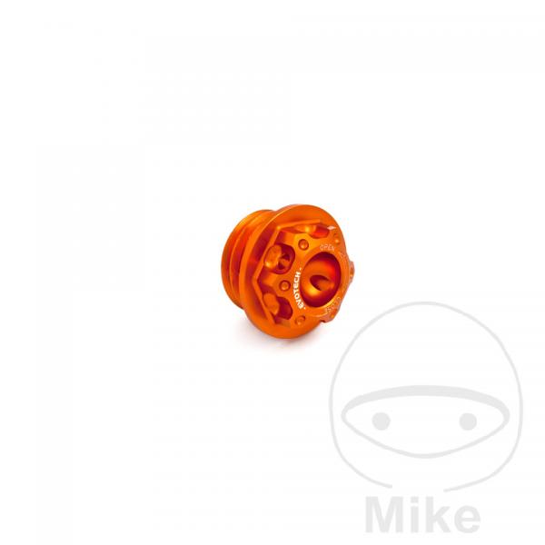 Öleinfüllschraube alu Evotech, 24x3.0mm orange OFC-09-Or
