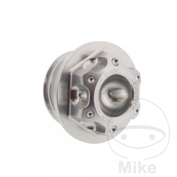 Öleinfüllschraube alu Evotech, 24x3.0mm silber OFC-09C-Si