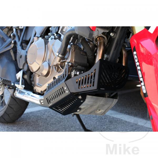 Auspuffschutz Evotech, schwarz PRO-0120-B-Dn