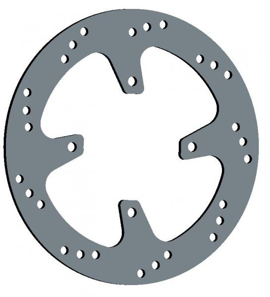 Bremsscheibe hinten BRAKING RF8526S Yamaha X-MAX