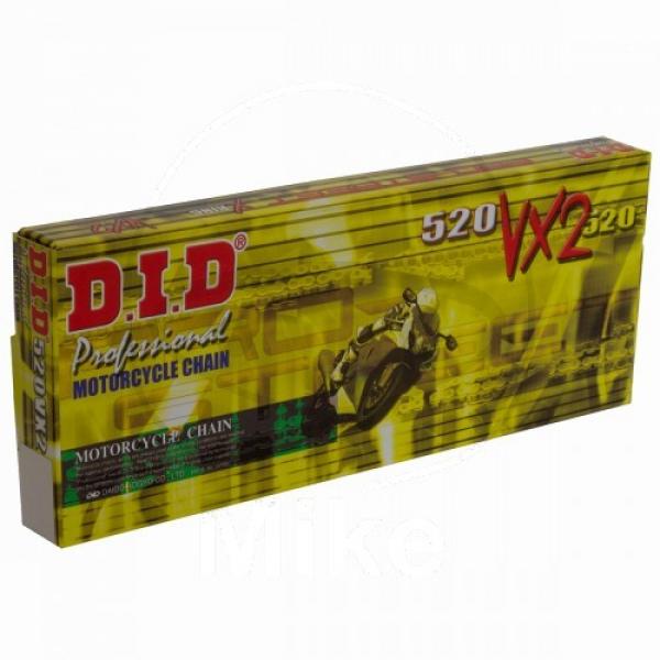 DID Kettensatz APRILIA RX 125, mit DID 520VX2 Kette