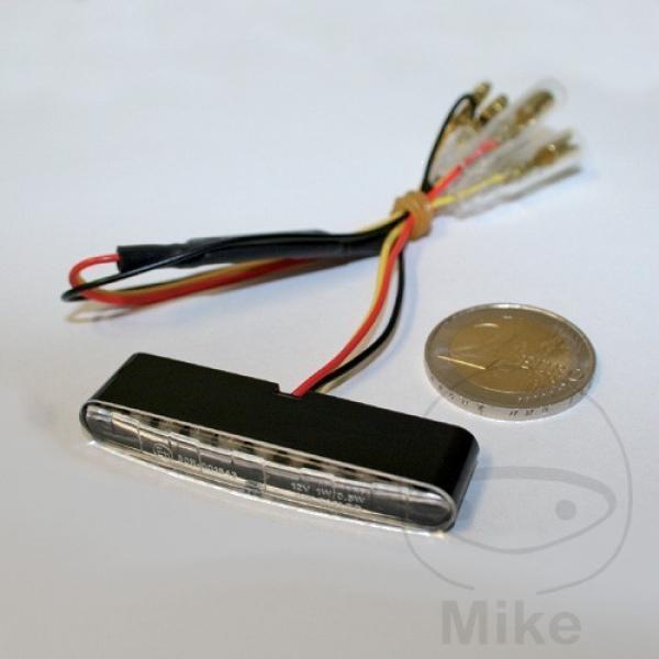 LED Rücklicht, Heckleuchte, klarglas, Highsider 255-025