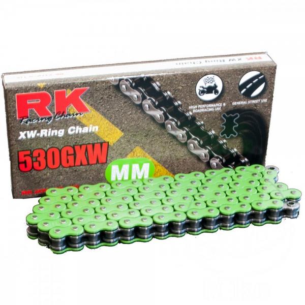 X-Ring Kette RK GN530GXW 112 Glieder offen mit Nietschloss