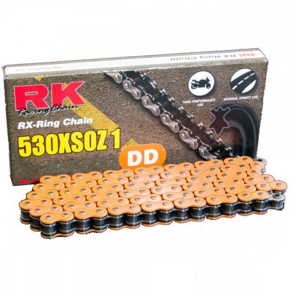 X-Ring Kette RK orange OR530XSOZ1 114 Glieder offen mit Nietschloss