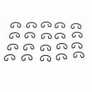 Clips für Kolbenbolzen 12mm, Inhalt 20 Stck