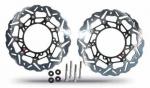 BRAKING OKWK02 Oversize Wave-Bremsscheiben Set 320mm Suzuki GSX-R 600, GSX R 750